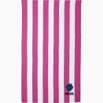 Spring Hill Panthers <span class="pdp-name-mascot">Spring Hill Panthers</span> Port Authority Cabana Stripe Beach Towel Front Thumbnail