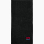 CROW HIGH SCHOOL Cougars Online Store <span class="pdp-name-mascot">CROW COUGARS</span> Port Authority Value Beach Towel Front Thumbnail