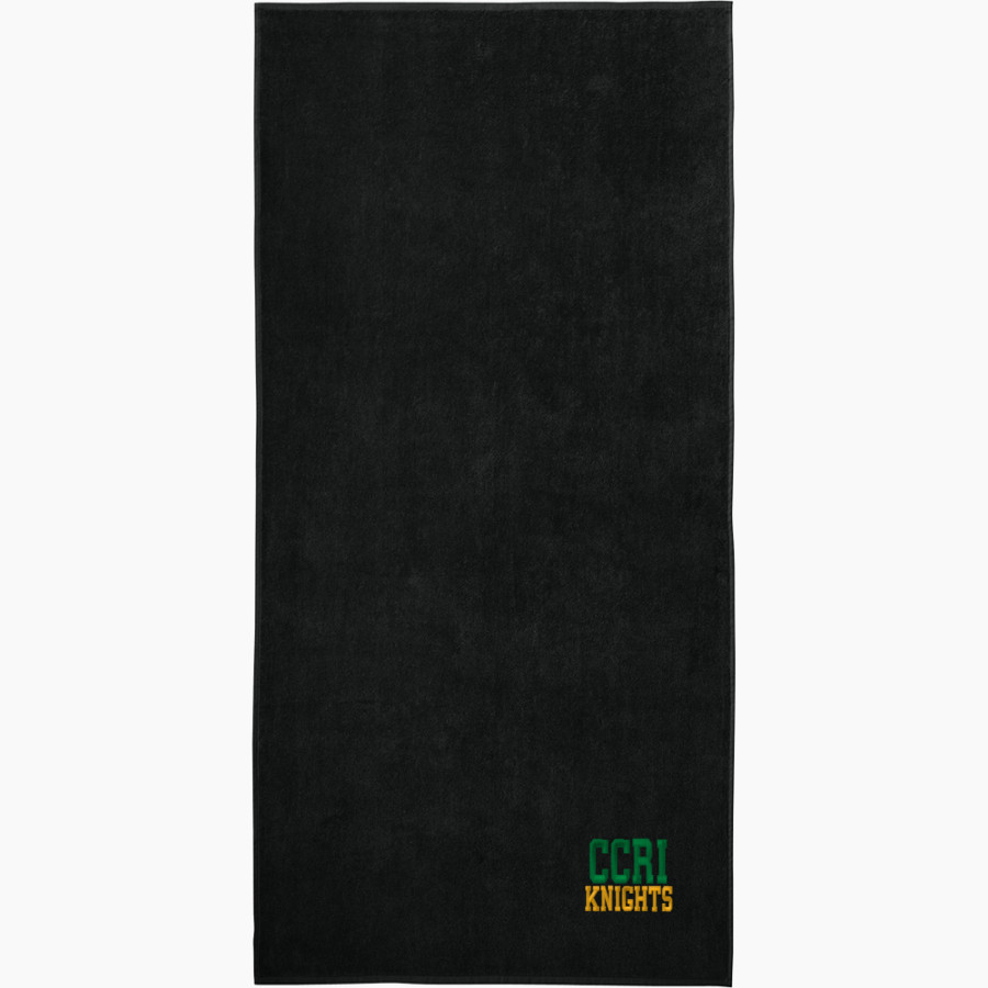 Community College of Rhode Island Knights <span class="pdp-name-mascot">COMMUNITY COLLEGE OF RHODE ISLAND Knights</span> Port Authority Value Beach Towel