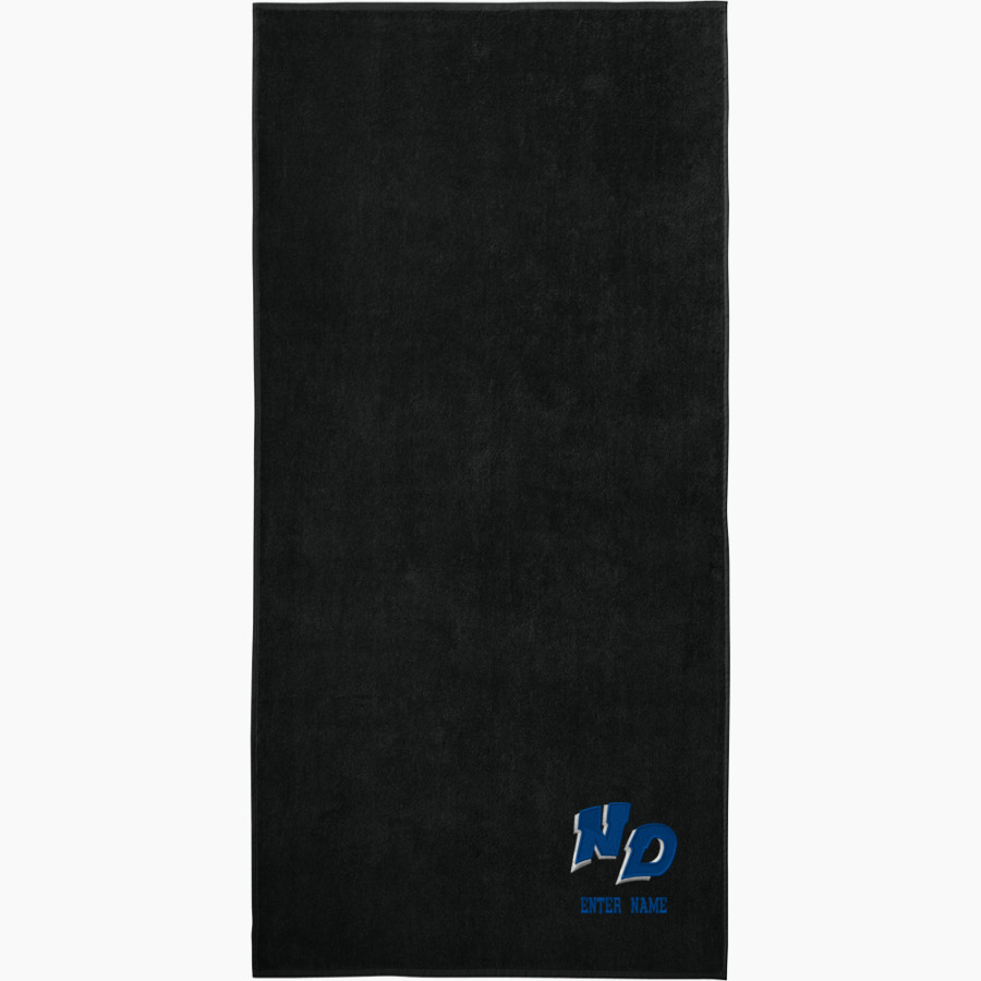 NOTRE DAME DE LA BAIE ACADEMY Tritons <span class="pdp-name-mascot">Notre Dame Tritons</span> Port Authority Value Beach Towel