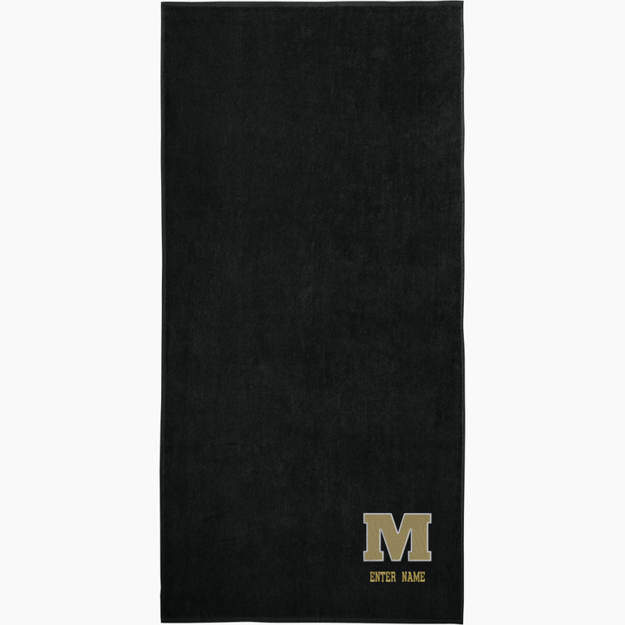 MCGREGOR HIGH SCHOOL BULLDOGS Port Authority Value Beach Towel