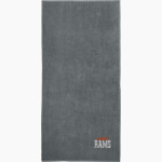 McDonough Rams Port Authority Value Beach Towel Front Thumbnail