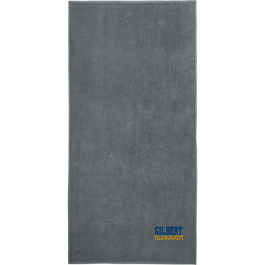 Gilbert Yellowjackets <span class="pdp-name-mascot">Gilbert School Yellowjackets</span> Port Authority Value Beach Towel