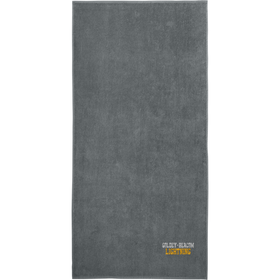 GOLDEY-BEACOM Lightning <span class="pdp-name-mascot">GOLDEY-BEACOM COLLEGE</span> Port Authority Value Beach Towel