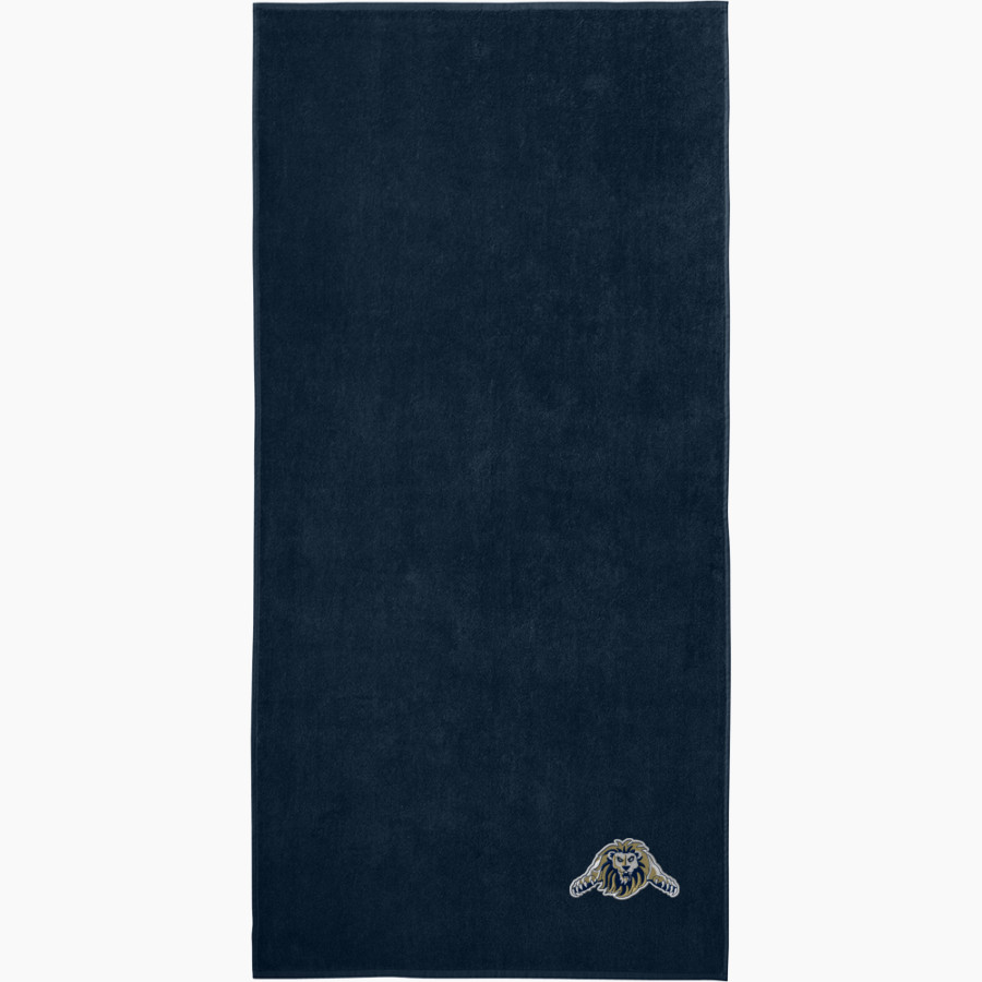ALPHA OMEGA ACADEMY LIONS <span class="pdp-name-mascot">ALPHA OMEGA ACADEMY LIONS</span> Port Authority Value Beach Towel