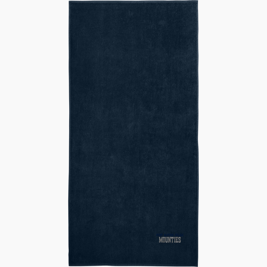 Mount Aloysius College Mounties Port Authority Value Beach Towel