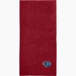 CROW HIGH SCHOOL Cougars Online Store <span class="pdp-name-mascot">CROW COUGARS</span> Port Authority Value Beach Towel Front Thumbnail