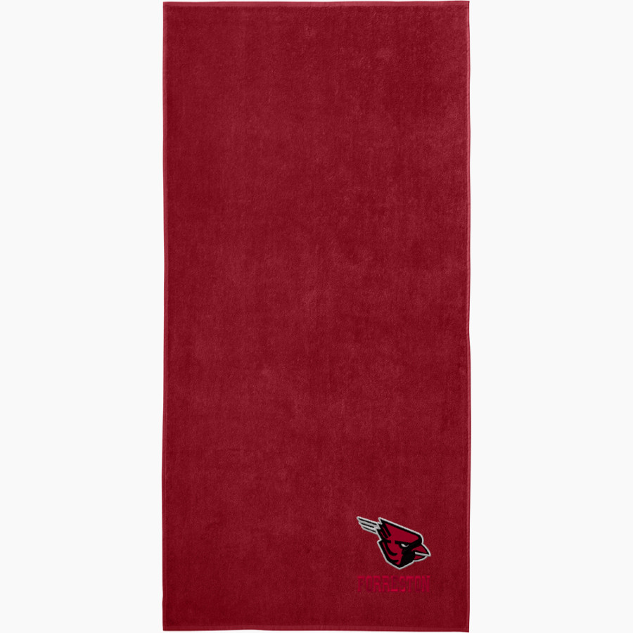 FORRESTON HIGH SCHOOL CARDINALS <span class="pdp-name-mascot">FORRESTON CARDINALS</span> Port Authority Value Beach Towel