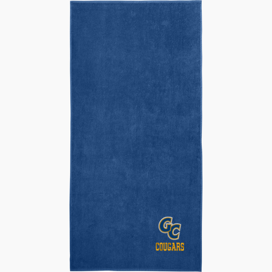 Greenfield Central Cougars Online Store <span class="pdp-name-mascot">Greenfield-Central Cougars</span> Port Authority Value Beach Towel