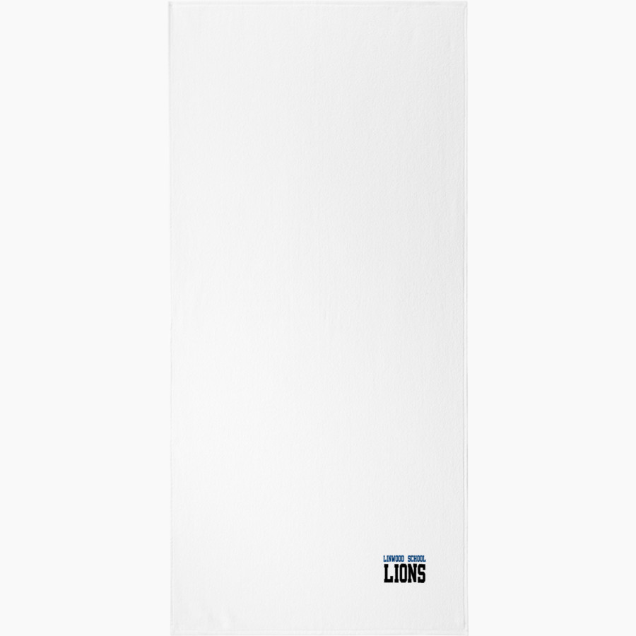 Linwood School Lions Port Authority Value Beach Towel