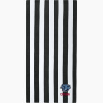 CROW HIGH SCHOOL Cougars Online Store <span class="pdp-name-mascot">CROW COUGARS</span> Port Authority Value Cabana Stripe Beach Towel Front Thumbnail