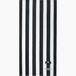 Tandem Friends Badgers <span class="pdp-name-mascot">Tandem Friends Badgers</span> Port Authority Value Cabana Stripe Beach Towel Front Thumbnail