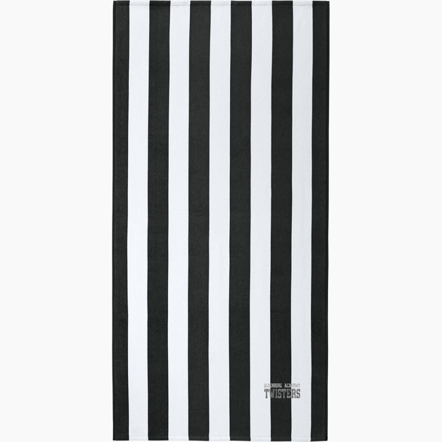 OLDENBURG ACADEMY TWISTERS <span class="pdp-name-mascot">OLDENBURG ACADEMY TWISTERS</span> Port Authority Value Cabana Stripe Beach Towel