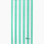 Farmington Glen Aquatic Club Port Authority Value Cabana Stripe Beach Towel Front Thumbnail