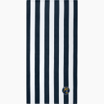 UC Santa Cruz Banana Slugs Port Authority Value Cabana Stripe Beach Towel Front Thumbnail