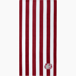 Minot State Beavers <span class="pdp-name-mascot">Minot State Beavers</span> Port Authority Value Cabana Stripe Beach Towel Front Thumbnail