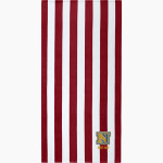 Newberry Youth Football And Cheer Panthers <span class="pdp-name-mascot">Newberry Youth Football And Cheer Panthers</span> Port Authority Value Cabana Stripe Beach Towel Front Thumbnail