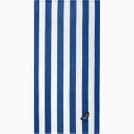 MacArthur Elementary Mustangs Port Authority Value Cabana Stripe Beach Towel Front Thumbnail