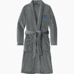 ALL SAINTS CATHOLIC HIGH SCHOOL COUGARS <span class="pdp-name-mascot">ALL SAINTS COUGARS</span> Port Authority Men's Plush Microfleece Shawl Collar Robe Front Thumbnail