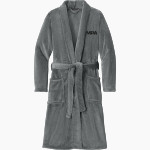 Mounds Park Academy Panthers <span class="pdp-name-mascot">Mounds Park Panthers</span> Port Authority Men's Plush Microfleece Shawl Collar Robe Front Thumbnail