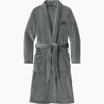 Cienega Bobcats Port Authority Men's Plush Microfleece Shawl Collar Robe Front Thumbnail