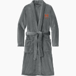 MOHAWK HIGH SCHOOL Mustangs <span class="pdp-name-mascot">MOHAWK Mustangs</span> Port Authority Men's Plush Microfleece Shawl Collar Robe Front Thumbnail