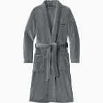 East Ridge Raptors <span class="pdp-name-mascot">East Ridge Raptors</span> Port Authority Men's Plush Microfleece Shawl Collar Robe Front Thumbnail