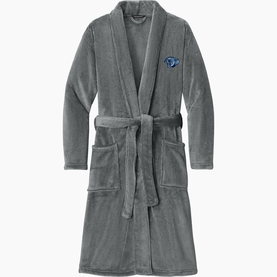 ALL SAINTS CATHOLIC HIGH SCHOOL COUGARS <span class="pdp-name-mascot">ALL SAINTS COUGARS</span> Port Authority Men's Plush Microfleece Shawl Collar Robe