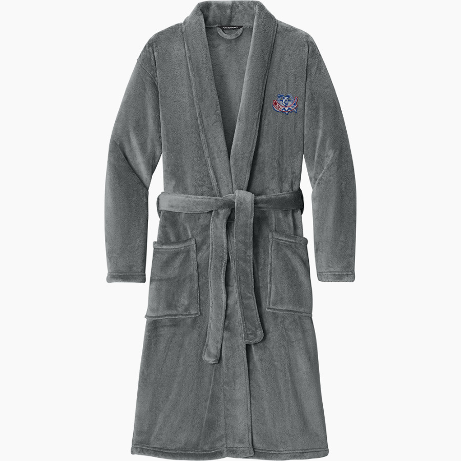 NIAAA - Port Authority Men's Plush Microfleece Shawl Collar Robe