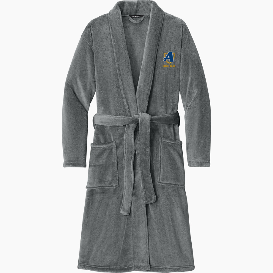 Aloha Warriors <span class="pdp-name-mascot">ALOHA WARRIORS</span> Port Authority Men's Plush Microfleece Shawl Collar Robe