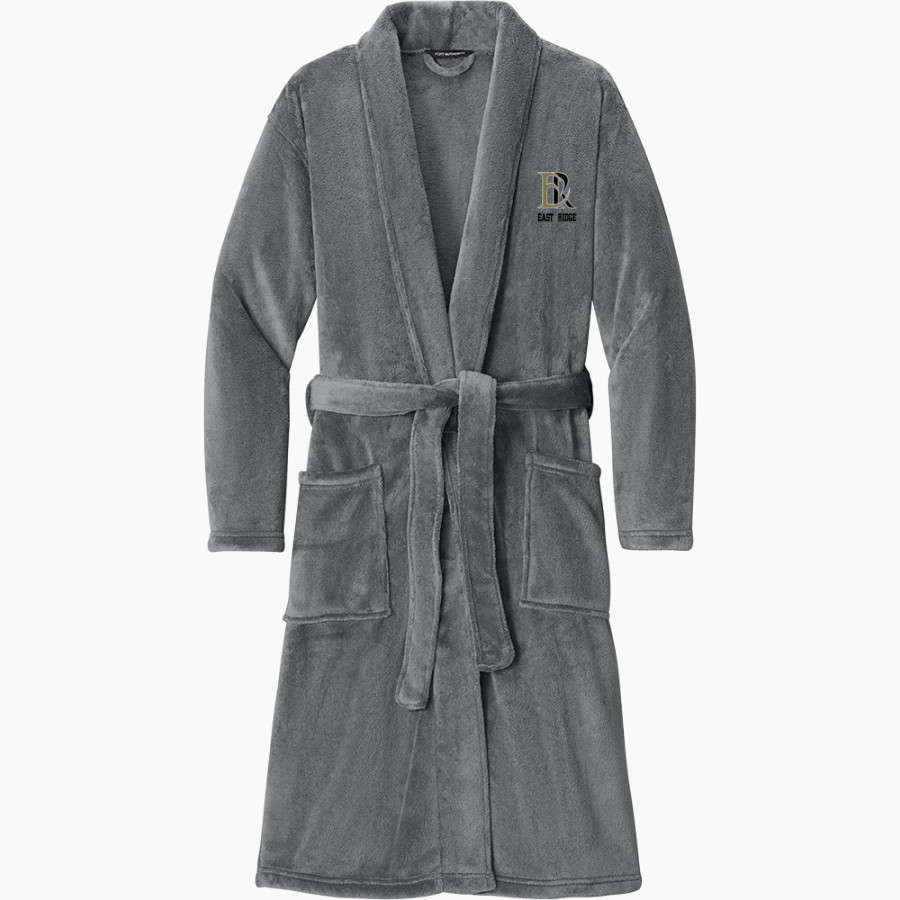 East Ridge Raptors <span class="pdp-name-mascot">East Ridge Raptors</span> Port Authority Men's Plush Microfleece Shawl Collar Robe