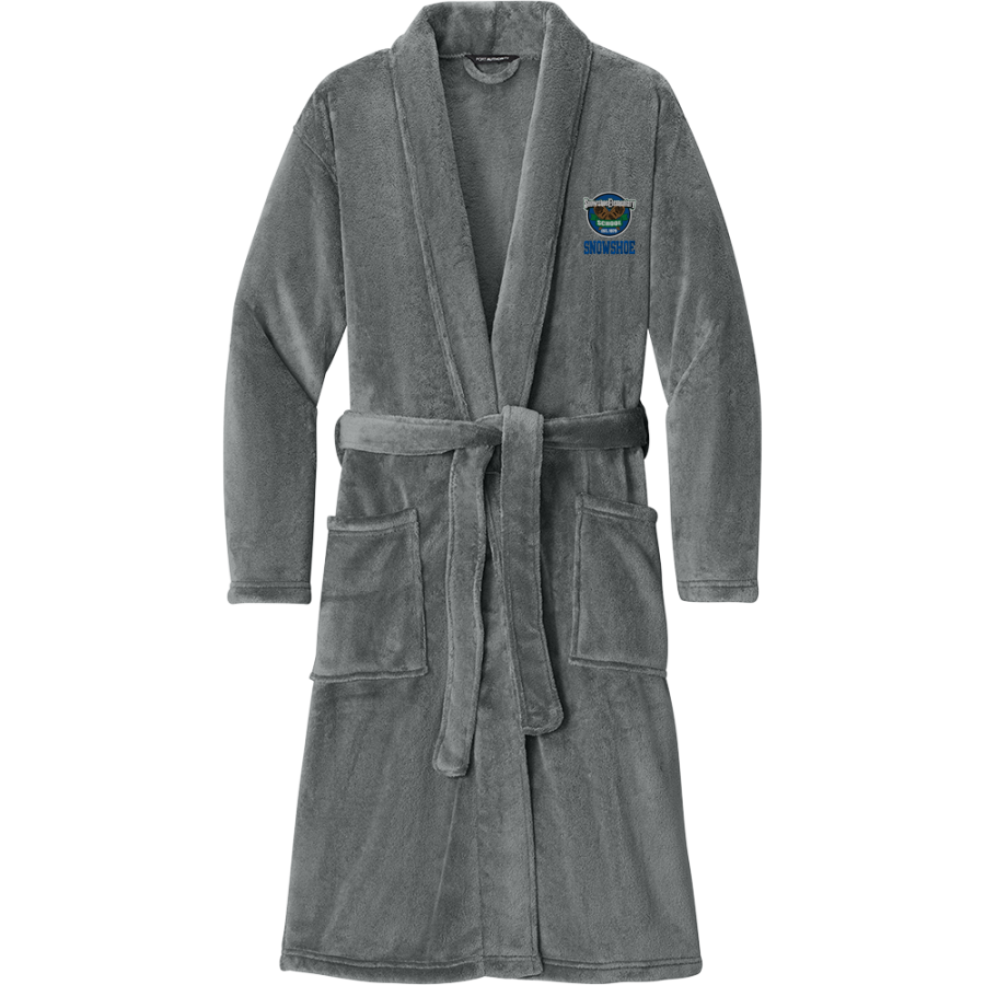 Snowshoe Trailblazers <span class="pdp-name-mascot">Snowshoe Trailblazers</span> Port Authority Men's Plush Microfleece Shawl Collar Robe