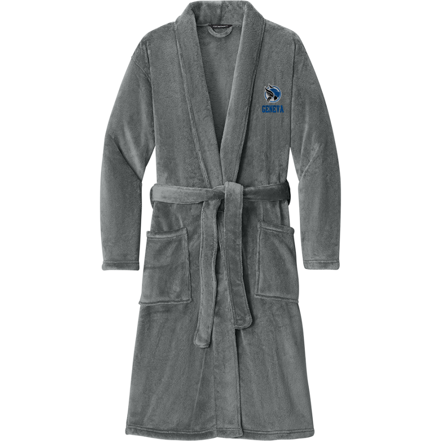 Geneva Valkyrie <span class="pdp-name-mascot">Geneva Softball Associaton Valkyries</span> Port Authority Men's Plush Microfleece Shawl Collar Robe