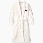 Hannah-Pamplico Raiders Raiders Port Authority Men's Plush Microfleece Shawl Collar Robe Front Thumbnail