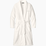 O2X Human Performance Human Performance <span class="pdp-name-mascot">O2X Human Performance</span> Port Authority Men's Plush Microfleece Shawl Collar Robe Front Thumbnail