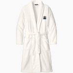 Zion Lutheran Raiders Port Authority Men's Plush Microfleece Shawl Collar Robe Front Thumbnail