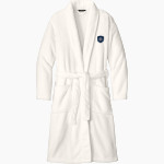 Saint John Vianney Saint John Vianney <span class="pdp-name-mascot">Saint John Vianney College Seminary</span> Port Authority Men's Plush Microfleece Shawl Collar Robe Front Thumbnail