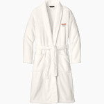 Macalester Scots <span class="pdp-name-mascot">Macalester Scots</span> Port Authority Men's Plush Microfleece Shawl Collar Robe Front Thumbnail