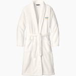 Margate STEM Spartans <span class="pdp-name-mascot">MARGATE STEM MAGNET Spartans</span> Port Authority Men's Plush Microfleece Shawl Collar Robe Front Thumbnail