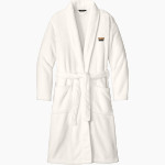 Sycamore Longhorns <span class="pdp-name-mascot">Sycamore Elementary School Longhorns</span> Port Authority Men's Plush Microfleece Shawl Collar Robe Front Thumbnail