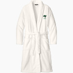 NAPOLEON HIGH SCHOOL PIRATES Port Authority Men's Plush Microfleece Shawl Collar Robe Front Thumbnail