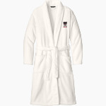 Wakefield Owls <span class="pdp-name-mascot">Wakefield Country Day School Owls</span> Port Authority Men's Plush Microfleece Shawl Collar Robe Front Thumbnail