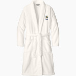 LITTLESTOWN HIGH SCHOOL THUNDERBOLTS Port Authority Men's Plush Microfleece Shawl Collar Robe Front Thumbnail