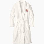 Lincoln Oaks <span class="pdp-name-mascot">Lincoln University Oaks</span> Port Authority Men's Plush Microfleece Shawl Collar Robe Front Thumbnail