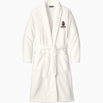 Renaissance Knights <span class="pdp-name-mascot">Renaissance Knights</span> Port Authority Men's Plush Microfleece Shawl Collar Robe Front Thumbnail