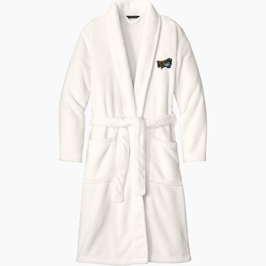 Waipahu Marauders <span class="pdp-name-mascot">Waipahu Marauders</span> Port Authority Men's Plush Microfleece Shawl Collar Robe
