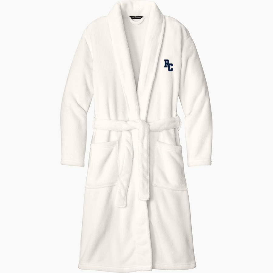 RITCHIE COUNTY HIGH SCHOOL REBELS <span class="pdp-name-mascot">RITCHIE COUNTY REBELS</span> Port Authority Men's Plush Microfleece Shawl Collar Robe