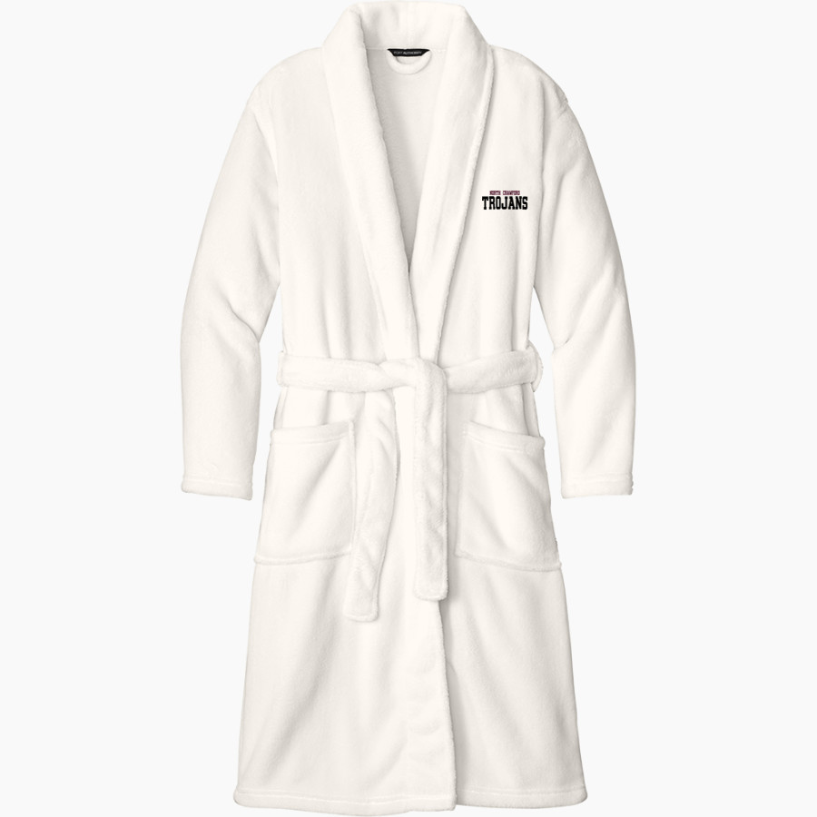 North Crawford Trojans <span class="pdp-name-mascot">North Crawford Trojans</span> Port Authority Men's Plush Microfleece Shawl Collar Robe