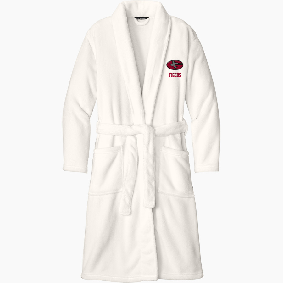GROOM HIGH SCHOOL TIGERS <span class="pdp-name-mascot">GROOM TIGERS</span> Port Authority Men's Plush Microfleece Shawl Collar Robe