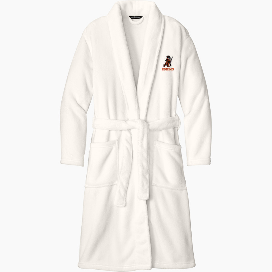 Batesville Football Pioneermen <span class="pdp-name-mascot">Batesville Football Pioneermen</span> Port Authority Men's Plush Microfleece Shawl Collar Robe